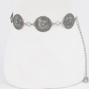 Stylish Western Style Metal Chain Belt